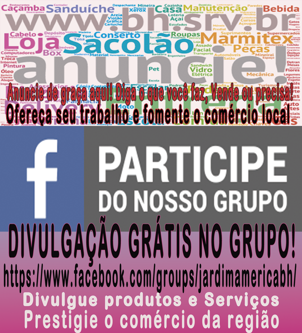 grupo Facebook Jardim América Comércio