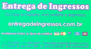 Entrega de ingressos teste